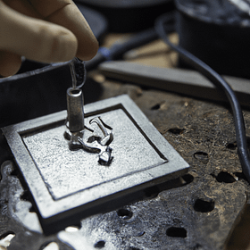 How is Men's gothic pendant made?